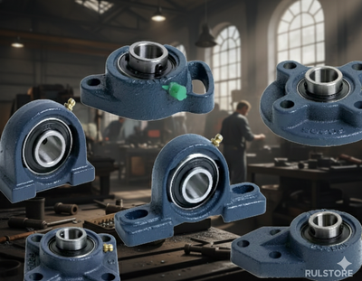 Ghid complet: Tipuri de lagăre cu rulment – UCF, UCP, UCFL, UCFC, UCPA și UCT | RulStore