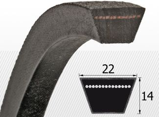 Curea Trapezoidala 22X2850 Li C RulStore