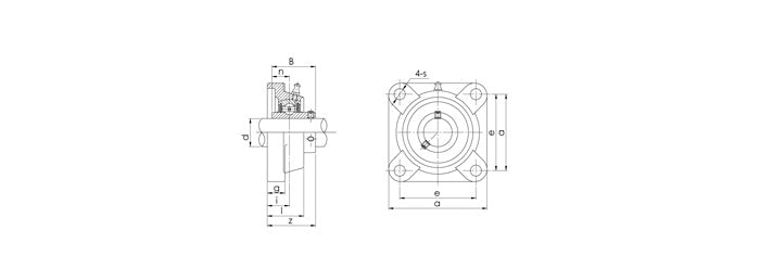 Lagar cu rulment UCF213 Craft Bearings RulStore