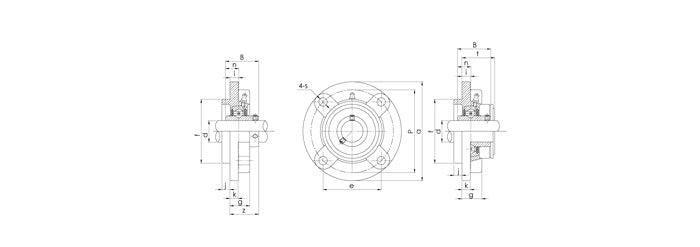 Lagar cu rulment UCFC216 Craft Bearings RulStore