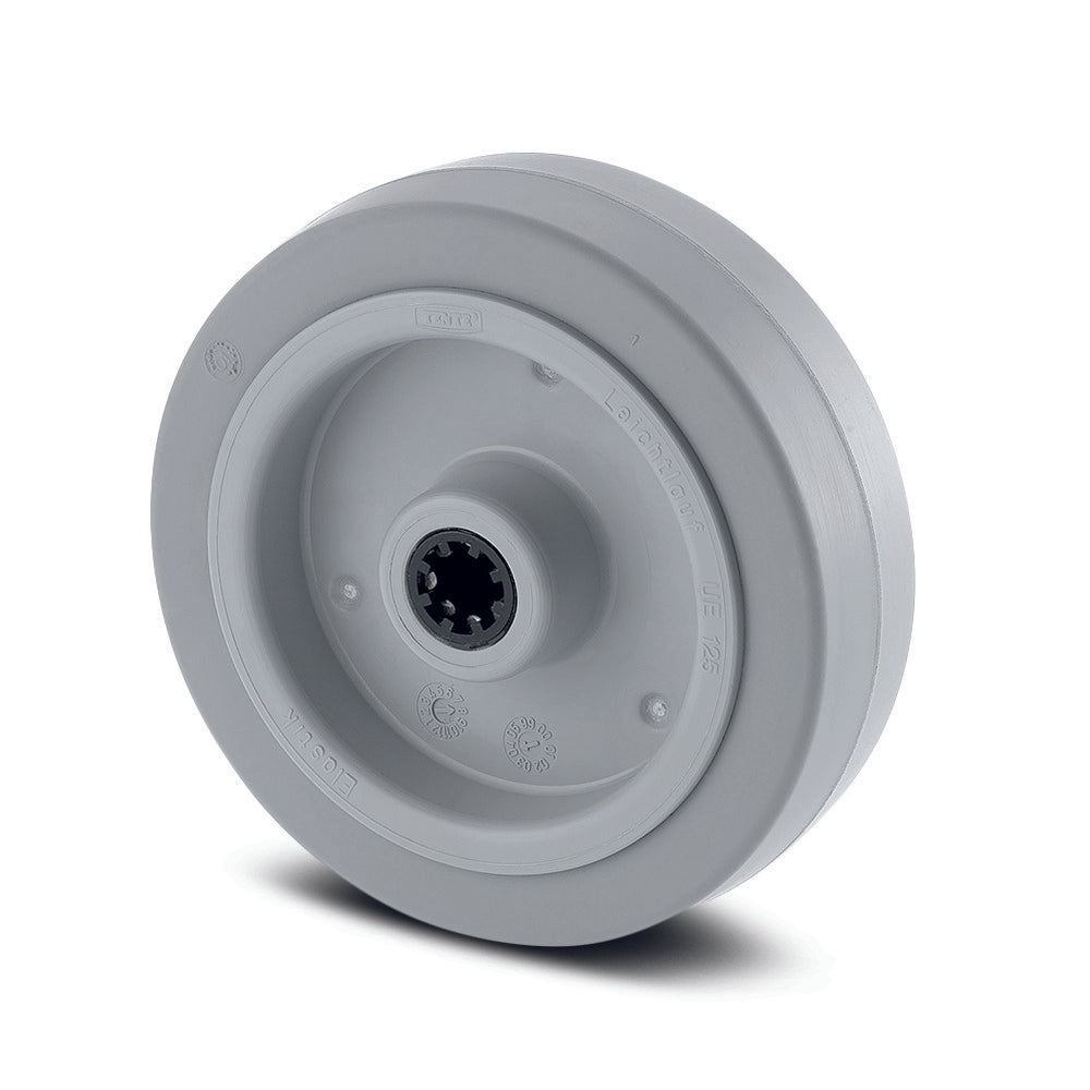 Roata fi 125 UFR125x40-Ø20 GREY Tente RulStore