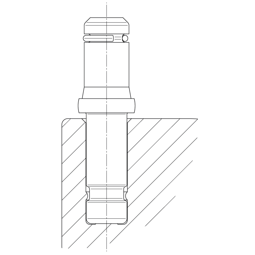Roata pivotanta AA20PJI050B10-11x20 Tente RulStore