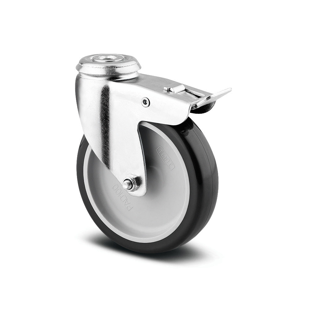 Roata pivotanta cu frana fi 100 1477PAO100P30-11 Tente RulStore