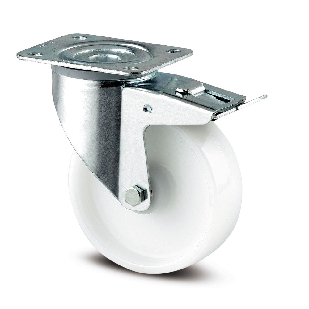 Roata pivotanta cu frana fi 125 3477UOO125P62 Tente RulStore