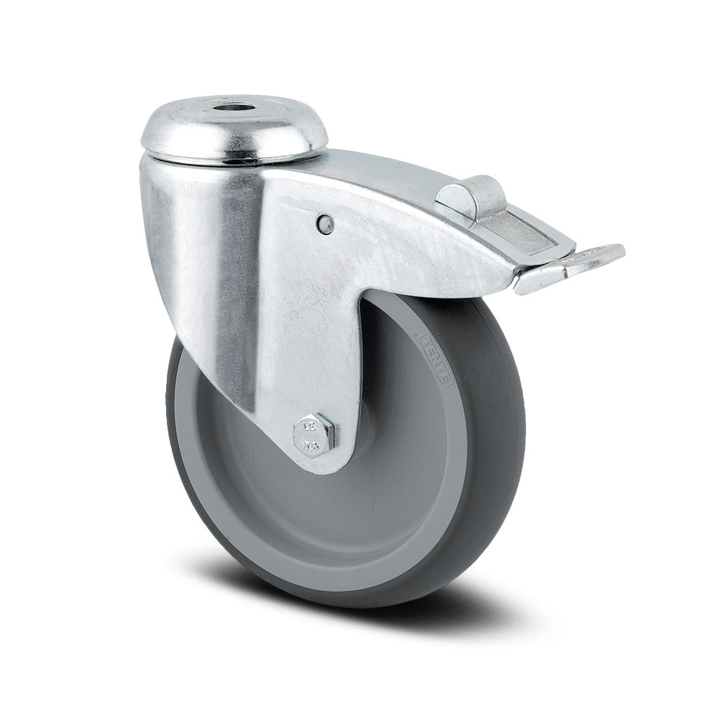 Roata pivotanta cu frana fi 75 2477PJO075P30-11 Tente RulStore