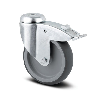 Roata pivotanta cu frana fi 75 2477PJO075P30-11 Tente RulStore